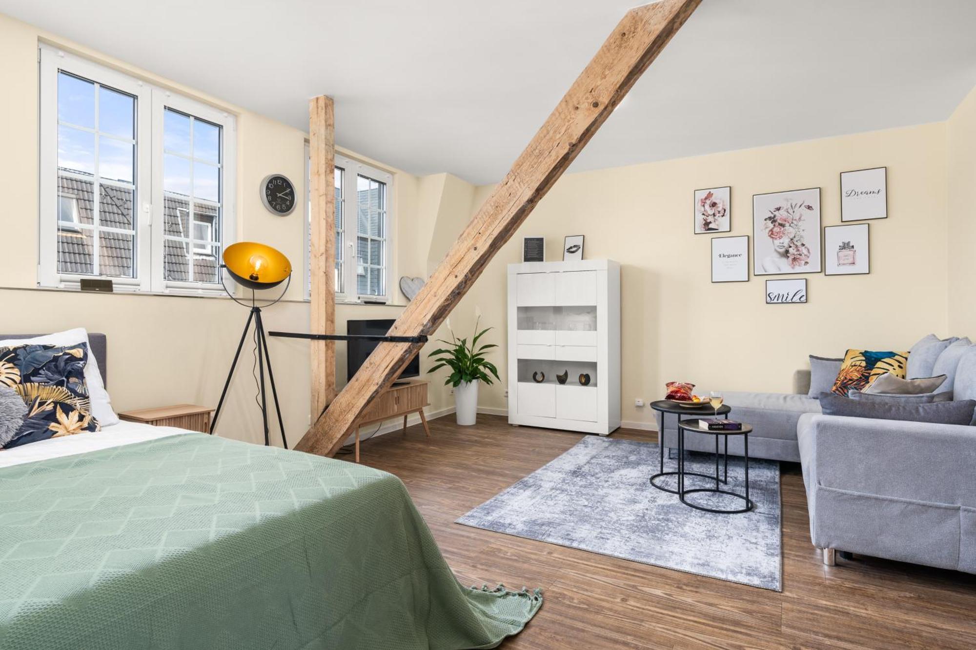 Maracoon - Suite Studios Krefeld Uerdingen I 20 Min Zur Messe 외부 사진